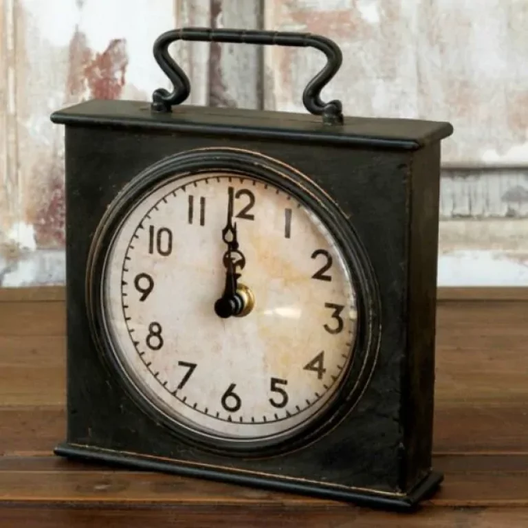 Bookcase Table Clock