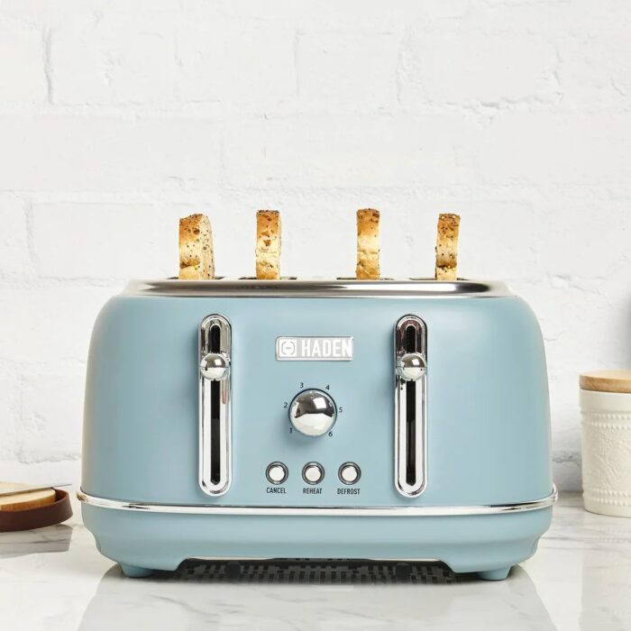 Mid-Century Modern Wide-Slot Toaster - 4-slice