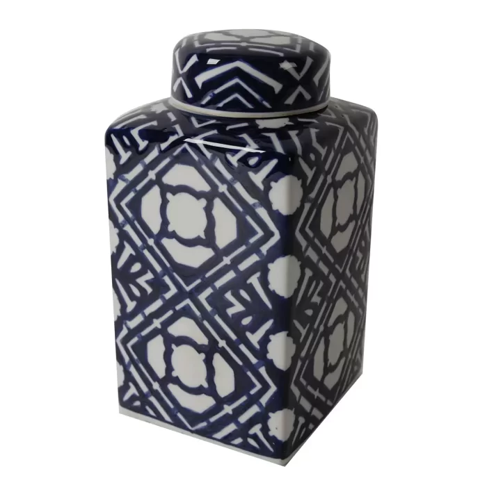 Valora Square Lidded Jar