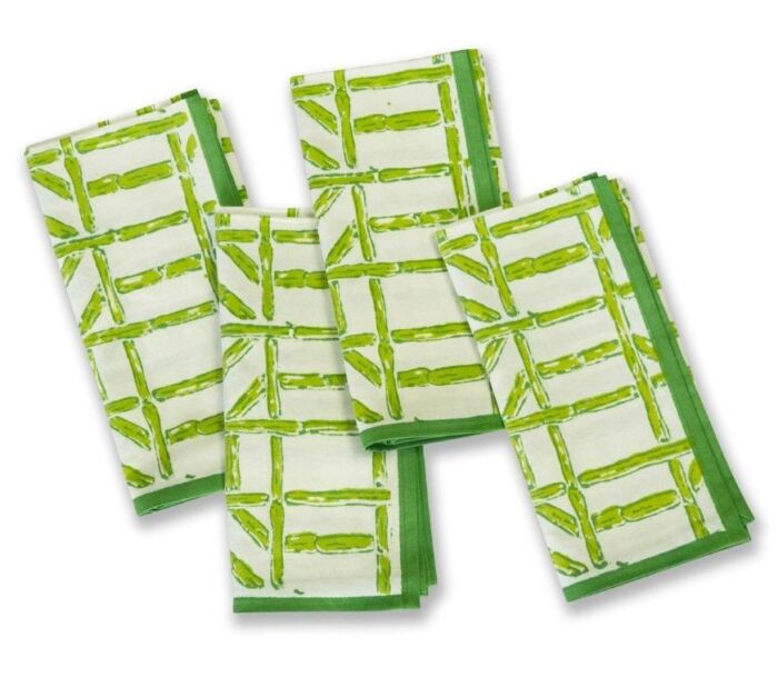 Green Bamboo Napkins