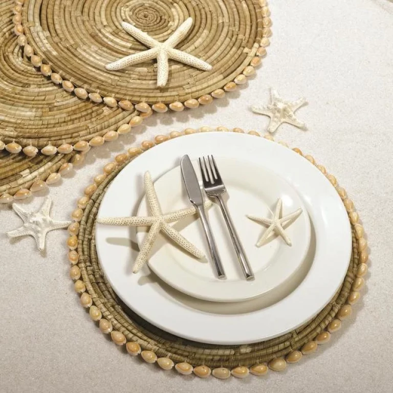 Pandan and Seashell Placemats