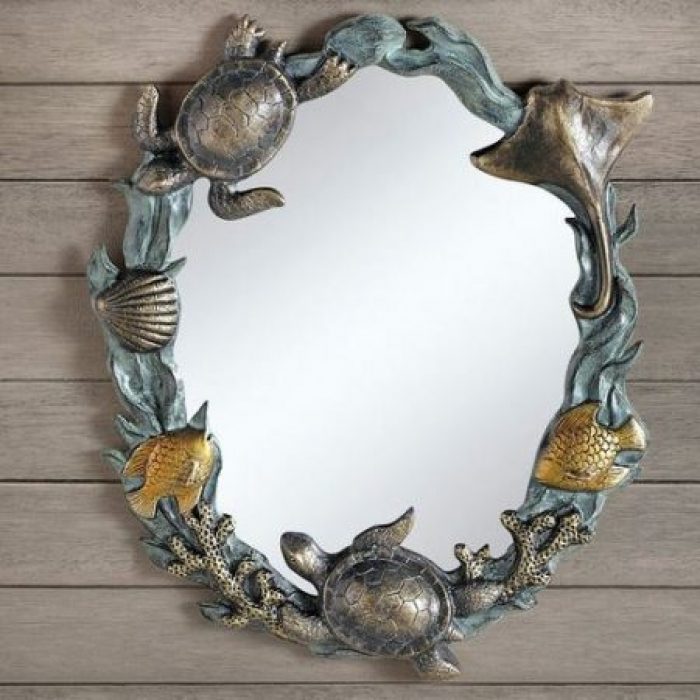 Sea Turtle cove Wall Mirror