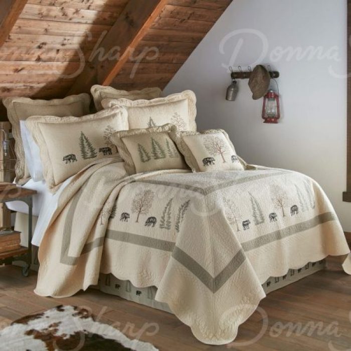 Bear Creek - Quilted Bedding Collection