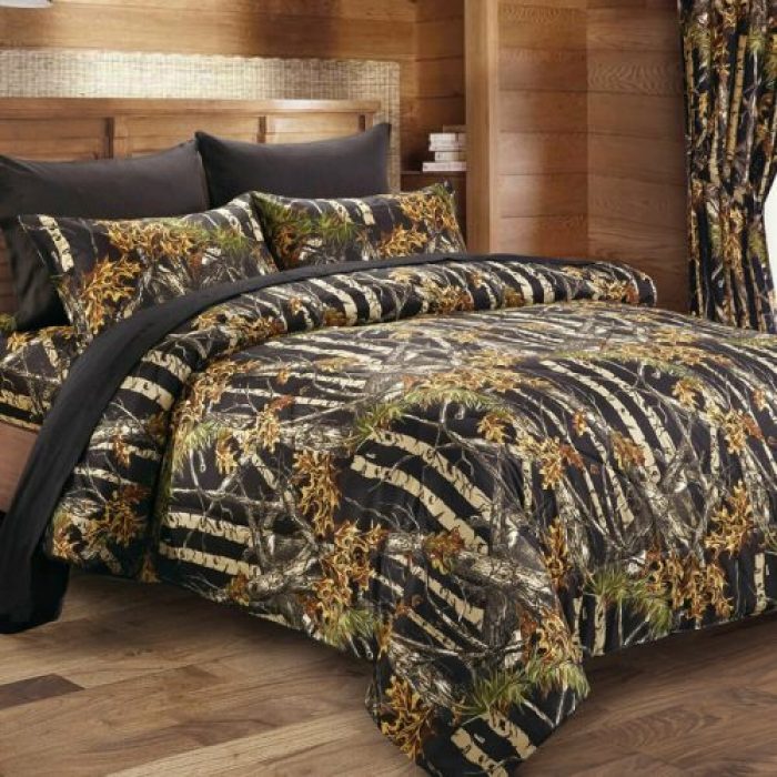 Natural Woodland Camouflage Bedding