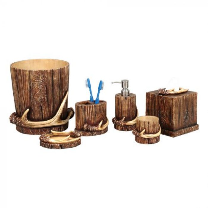 Buck Mountain Antler Bath Accessories