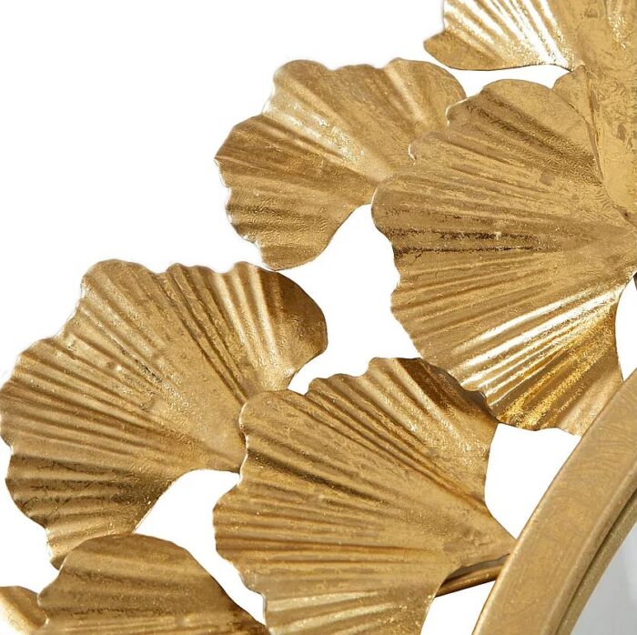 Gold Foil Ginkgo Mirror