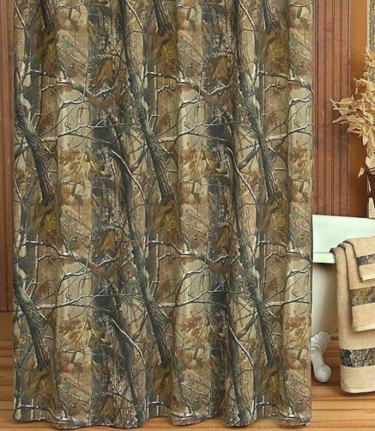 Realtree All Purpose Camo Shower Curtain