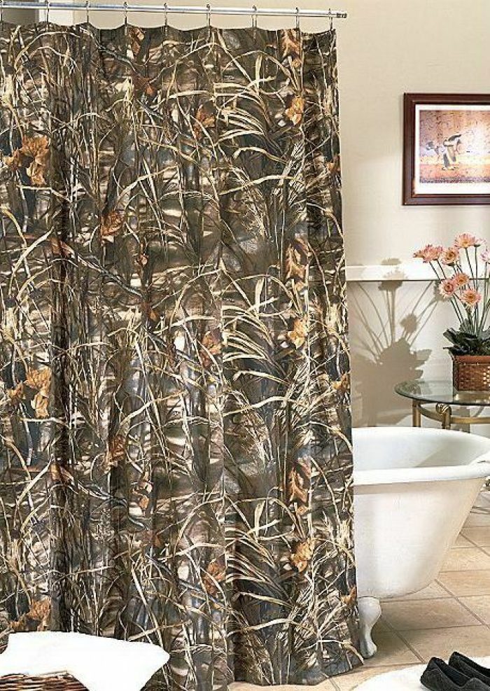 Realtree Max-4 Camo Shower Curtain