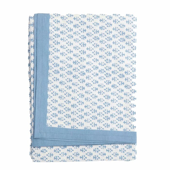 Batik Tablecloth 60x120 Blue