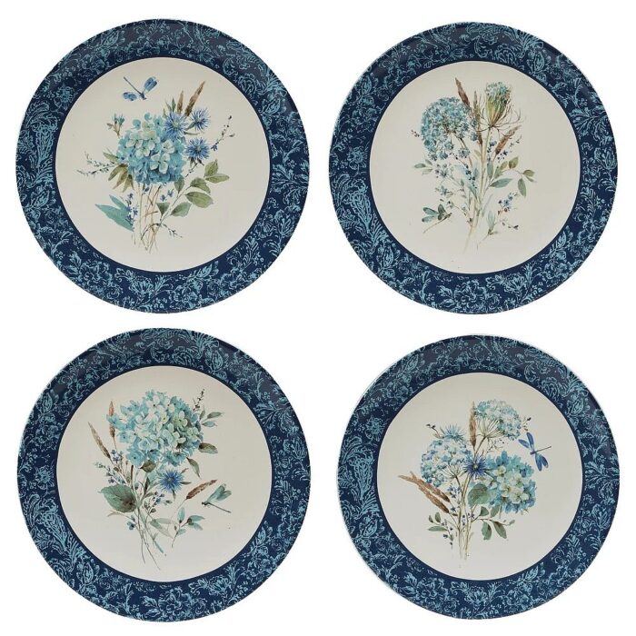 Bohemian Blue 16-piece Dinnerware Set