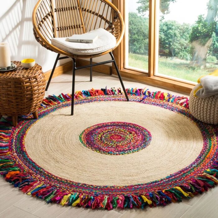 Handmade Cape Cod Nanna Jute Rug