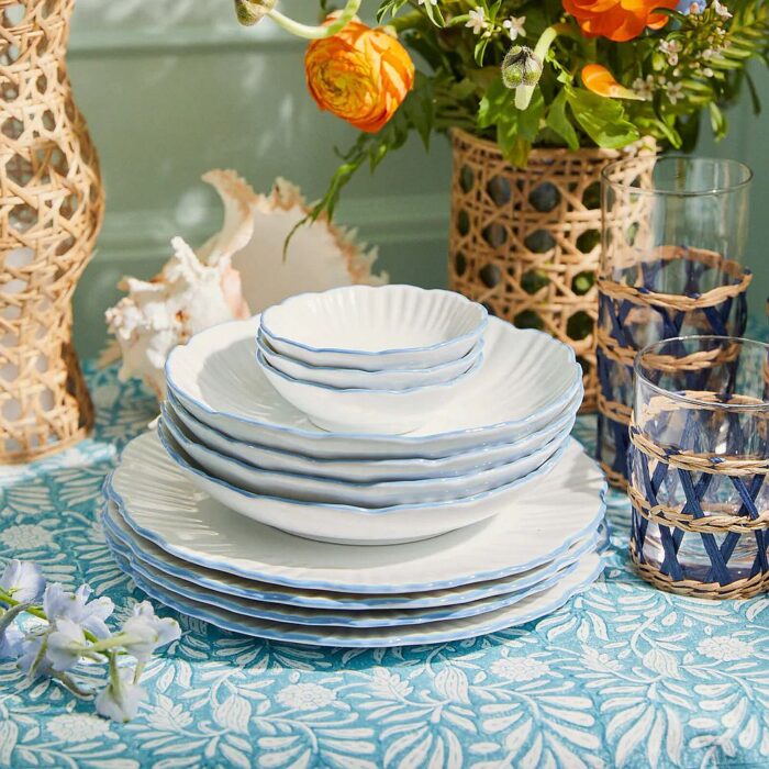 Ruffle Edge Everything Plate Set