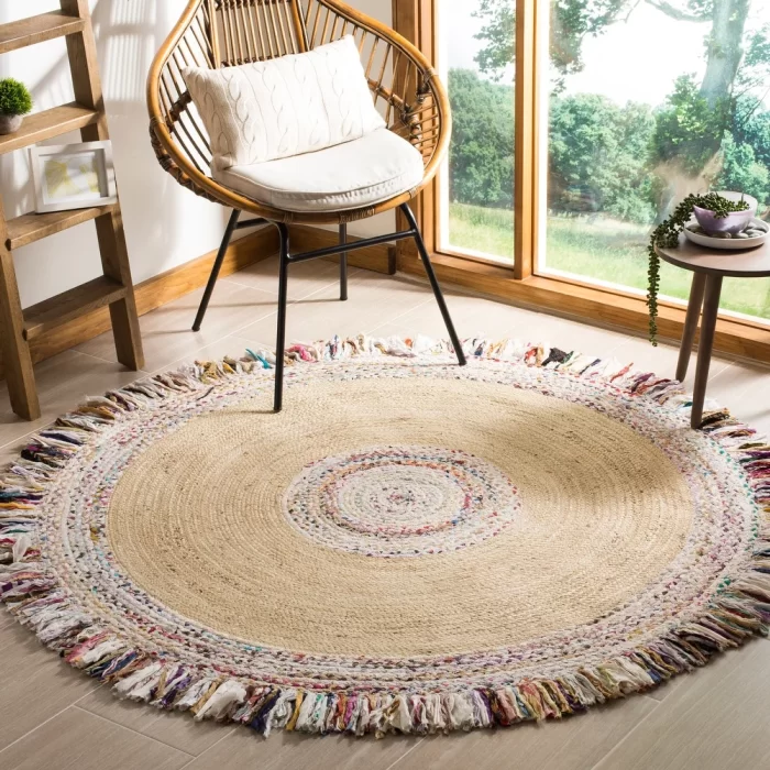 Handmade Cape Cod Nanna Jute Rug