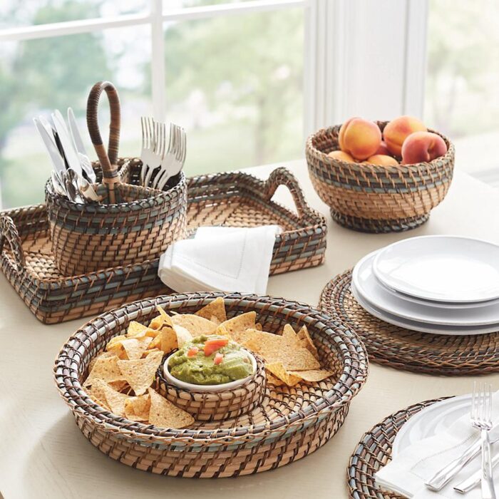 Rattan Nito Serving Collection