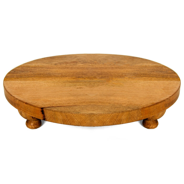 Carson Round Footed Serving Board