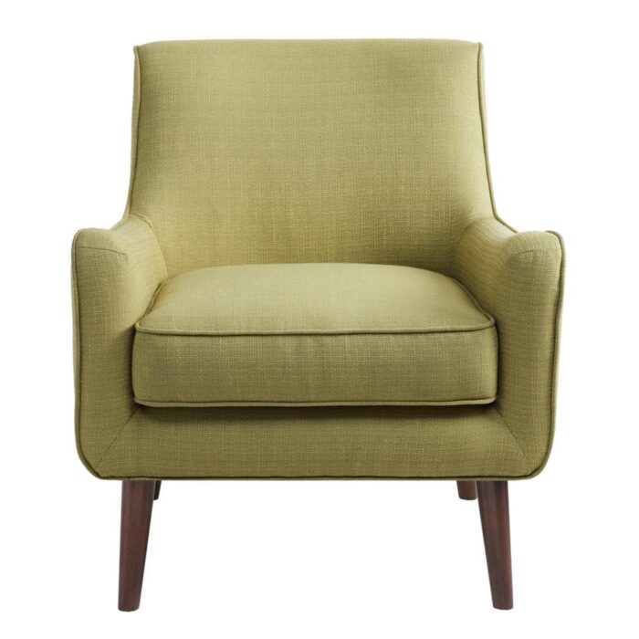 Madison Park Liam Green Mid-Century Accent Arm Chair