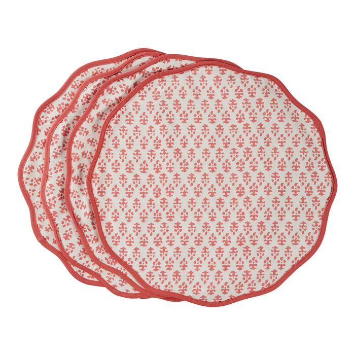 Batik Placemats Watermelon Set of 4