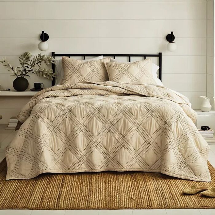 Bee & Willow Diamond Quilt Set