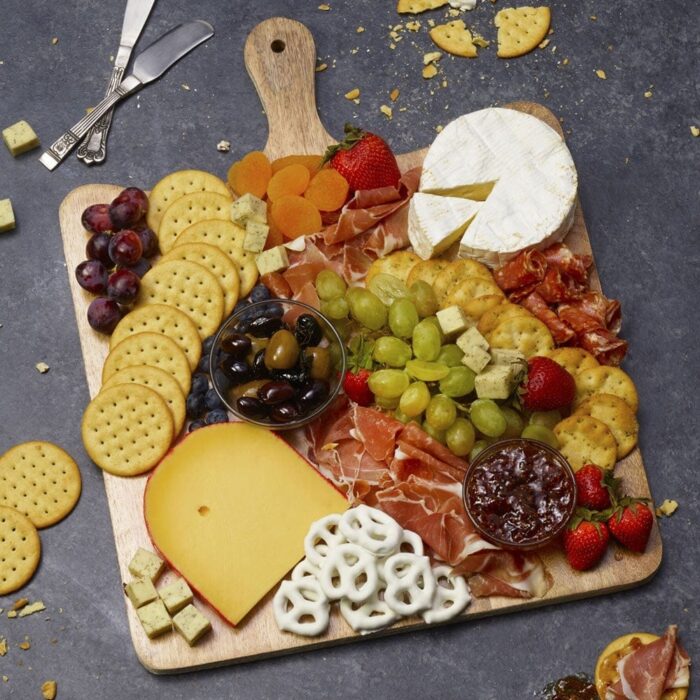 Mango Wood Paddle Charcuterie Serving Board