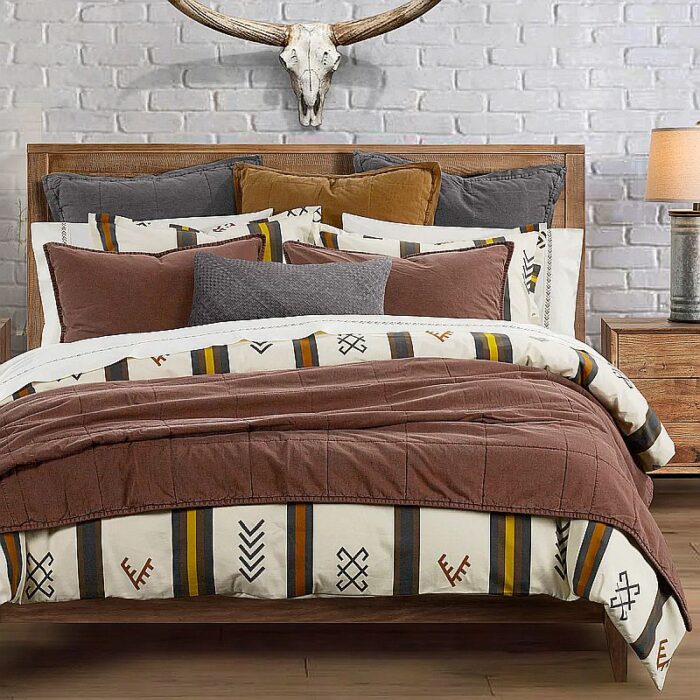 Toluca Canvas Bedding Set