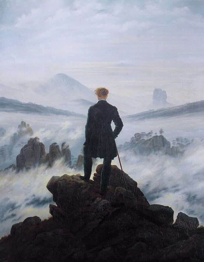 #17 - Wanderer above the Sea of Fog by Caspar David Friedrich