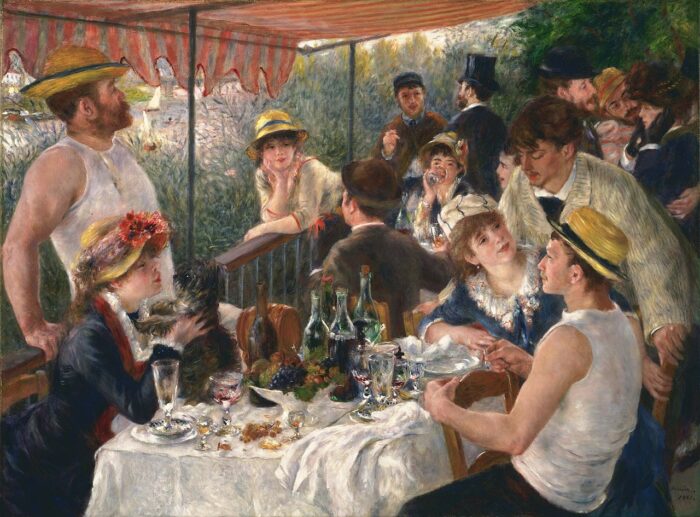 #7 - Luncheon of the Boating Party by Pierre Auguste Renoir