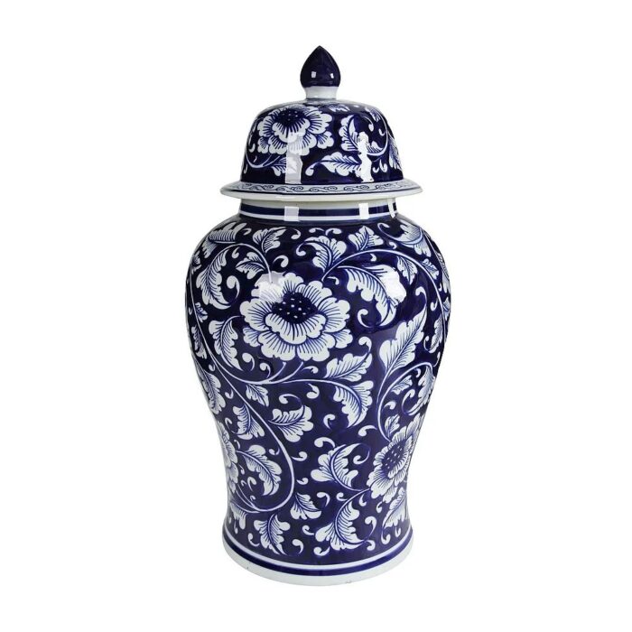 Aline Blue and White Chinoiserie Ginger Jar