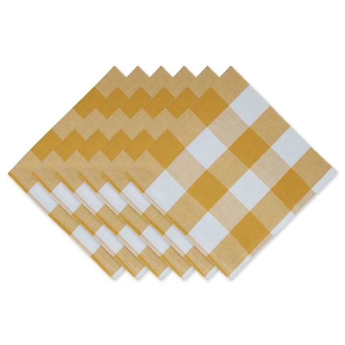 Buffalo Check Modern Style Napkins