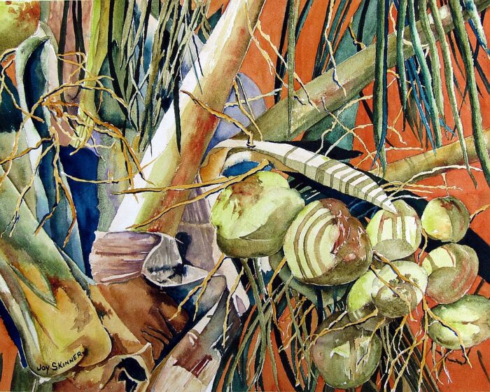 Coconut Grove - Painting by Joy Skinner