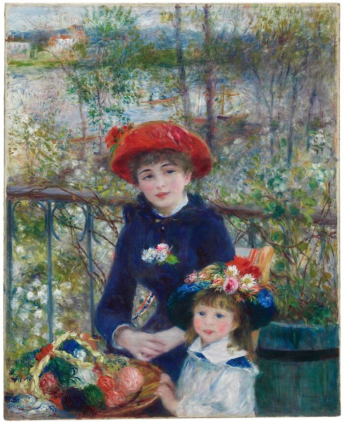 #32 Two Sisters by Pierre Auguste Renoir