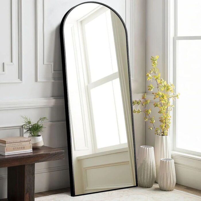 Arched Full-length Standing Floor Mirror