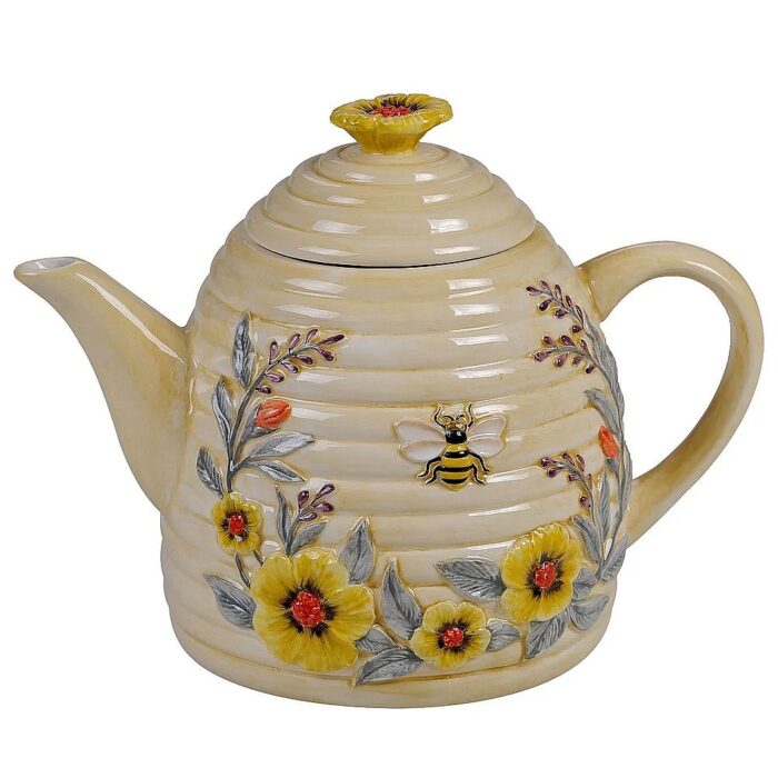 Bee Sweet 32 oz. Beehive Teapot