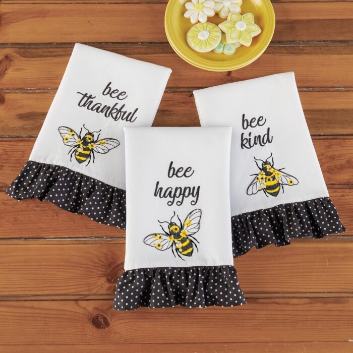 Bee Themed Kitchen Towel Set