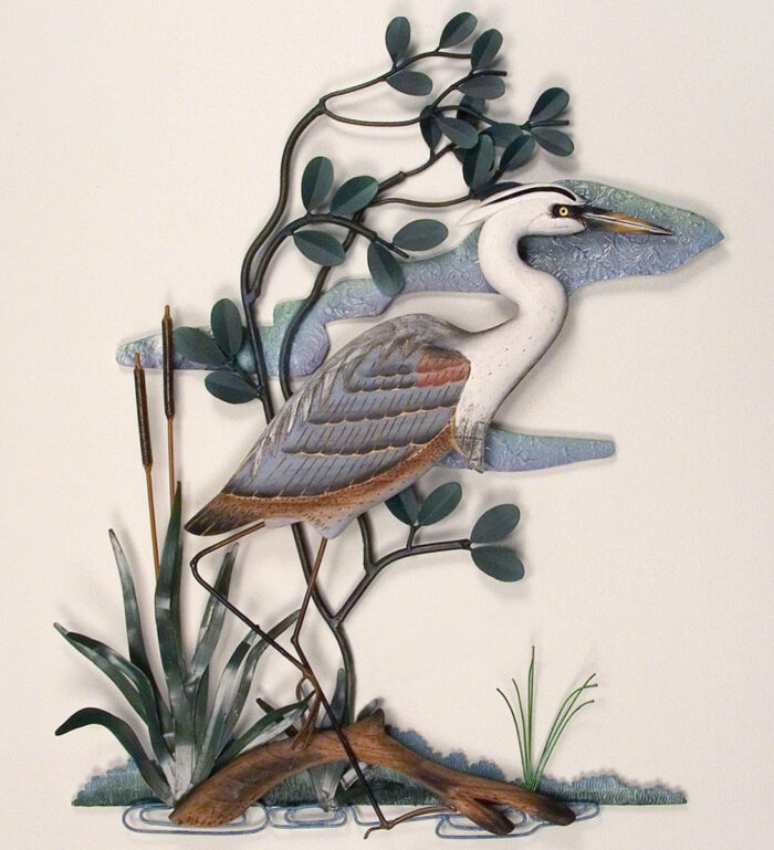 Blue Heron Wall Hanging