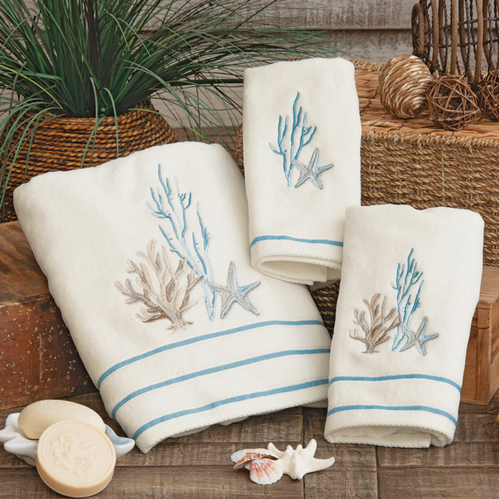 Coastal Mist Bath Towels