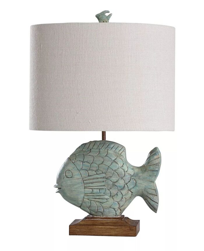 Nemo Blue 27in Coastal Cast Table Lamp