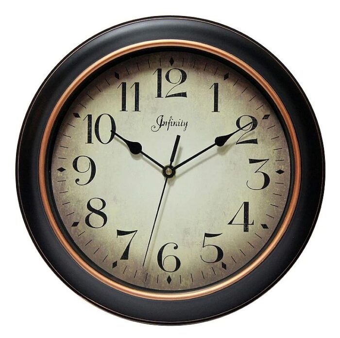 Copper Grove 12-inch Kitchen Clock