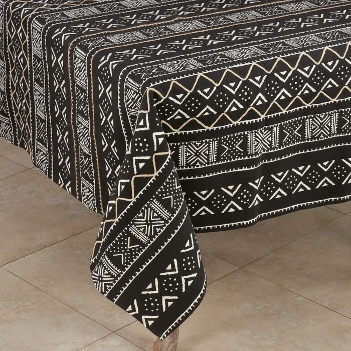 Cotton MudCloth Tablecloth