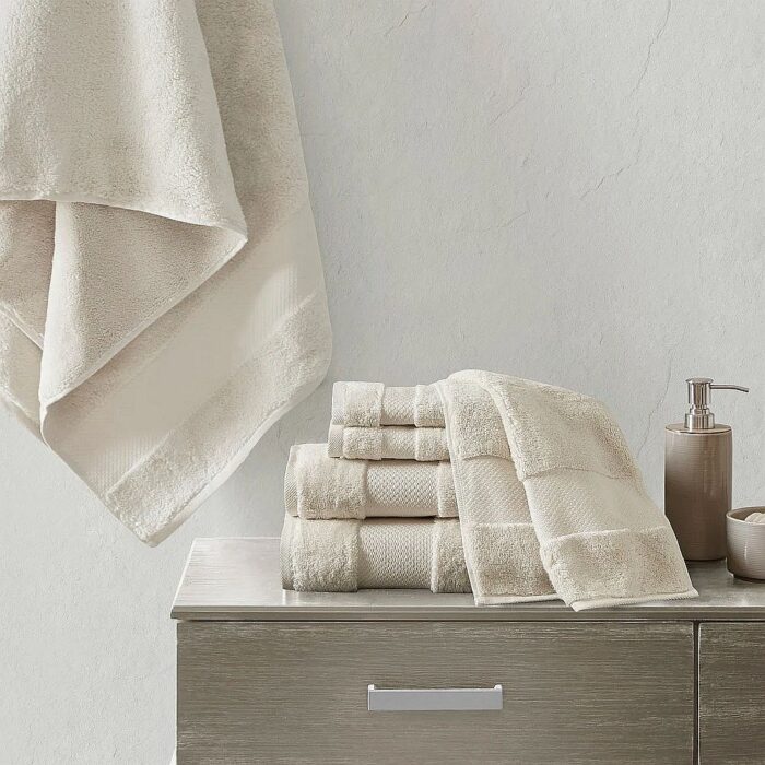 Madison Park Turkish Cotton 6-piece Bath Towel Set
